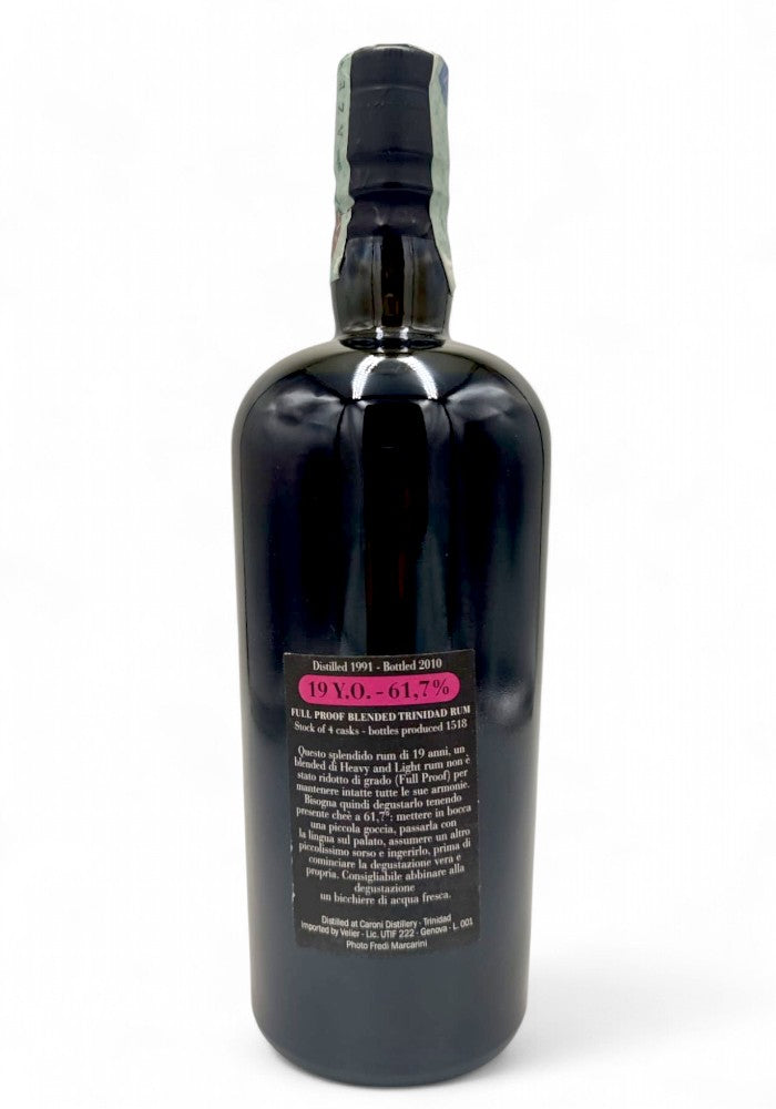 Caroni 1991/2010 19 ans 61,7% Velier (Sans boîte)