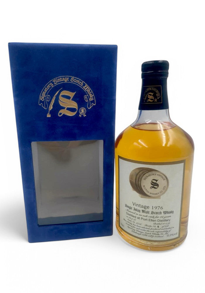 Port Ellen 1976 22yo 55,9% cask #4756 Signatory Vintage