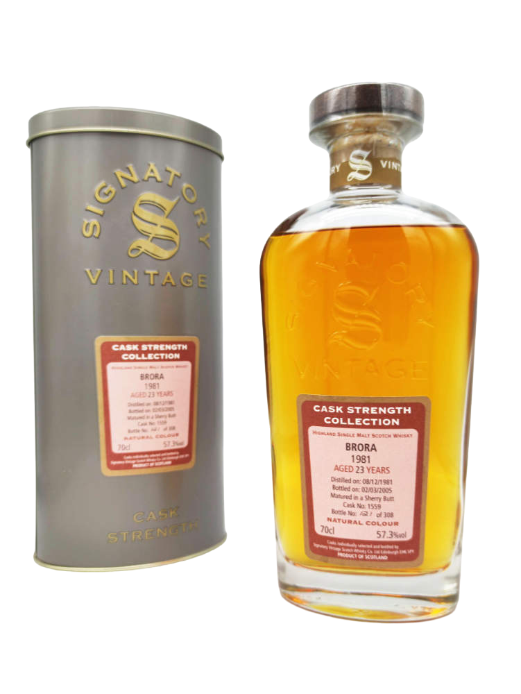 Brora 1981/2005 23yo 57,3% - Signatory Vintage