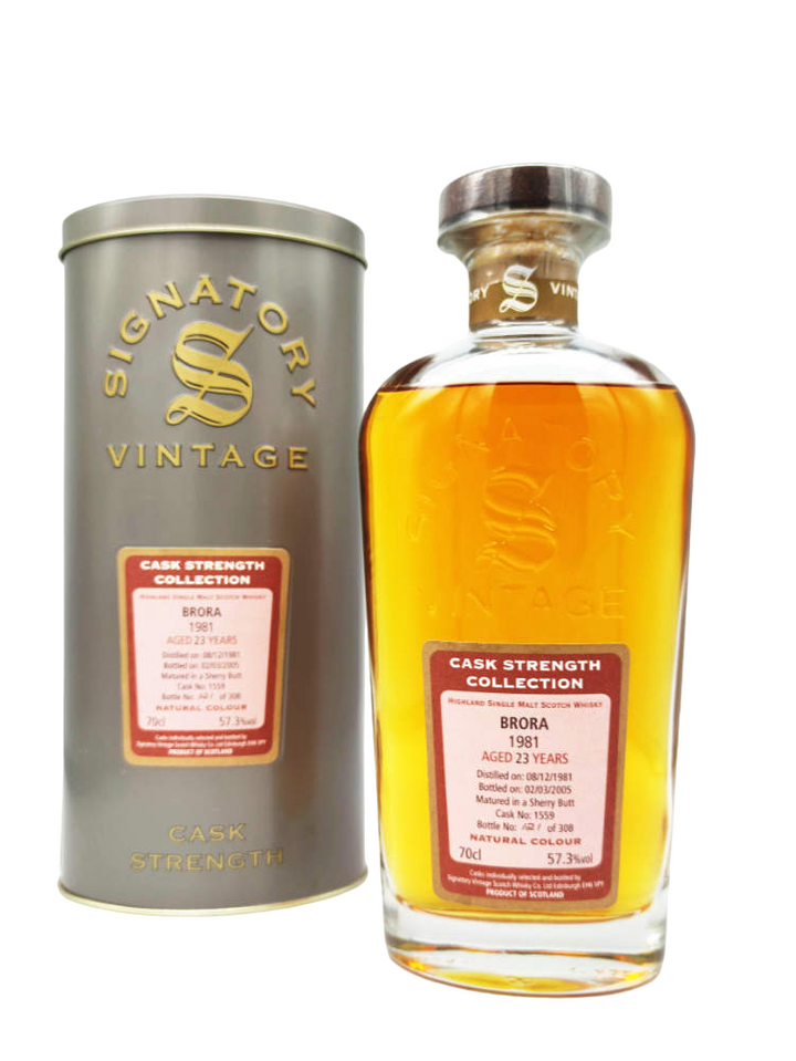 Brora 1981/2005 23yo 57,3% Signatory Vintage