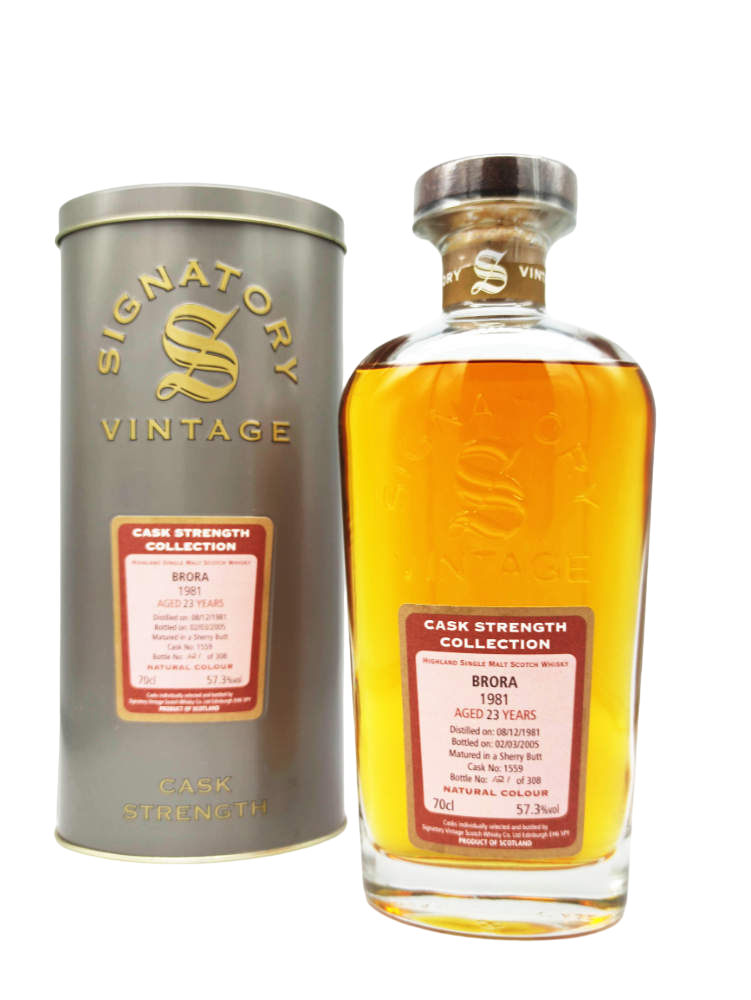 Brora 1981/2005 23yo 57,3% Signatory Vintage