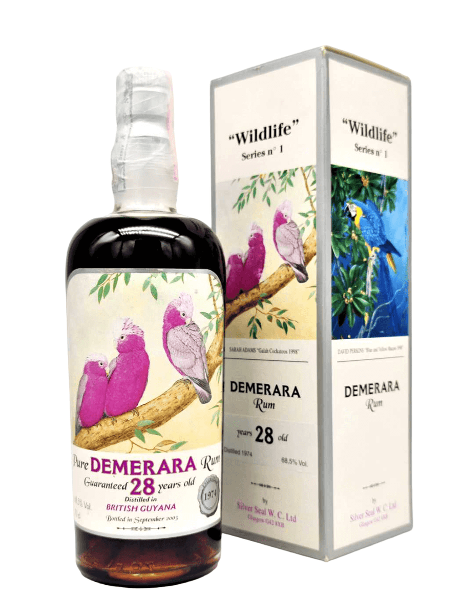 Demerara 1974 28yo 68,5% Wildlife Series no1 Silver Seal