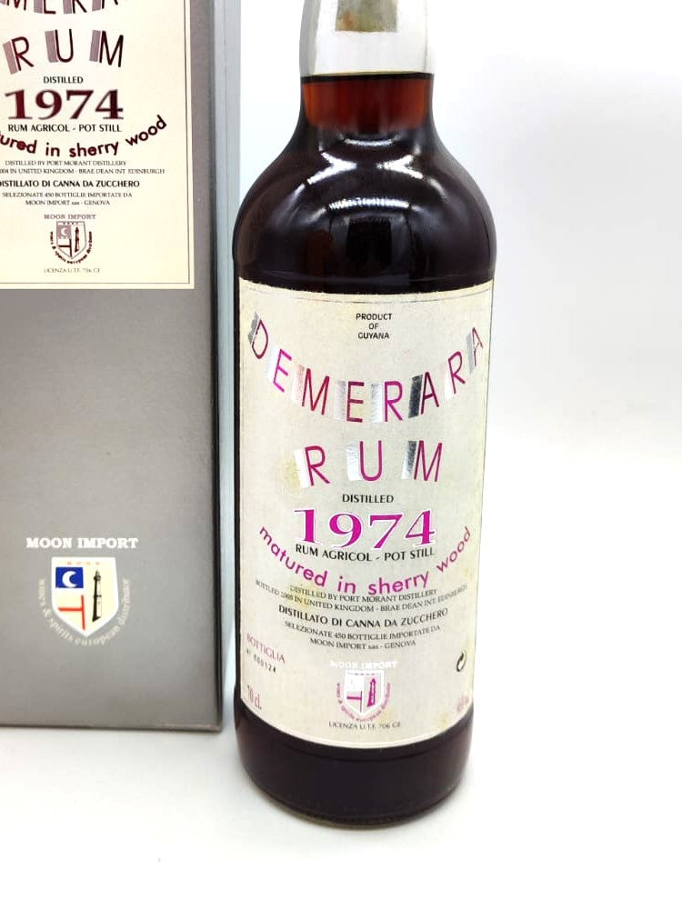 Demerara 1974 30yo Port Mourant Moon Import 46%