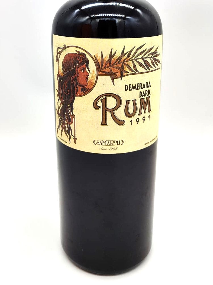Demerara Dark Rum 1991 45% cask#141 Samaroli label