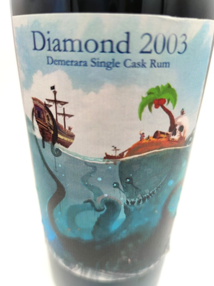 Diamond 2003/2017 14yo 55,8% Guyana Milano Rum Festival label