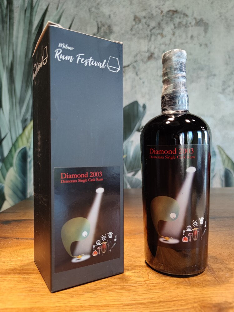 Diamond 2003/2018 14 yo 57% Guyana Milano Rum Festival
