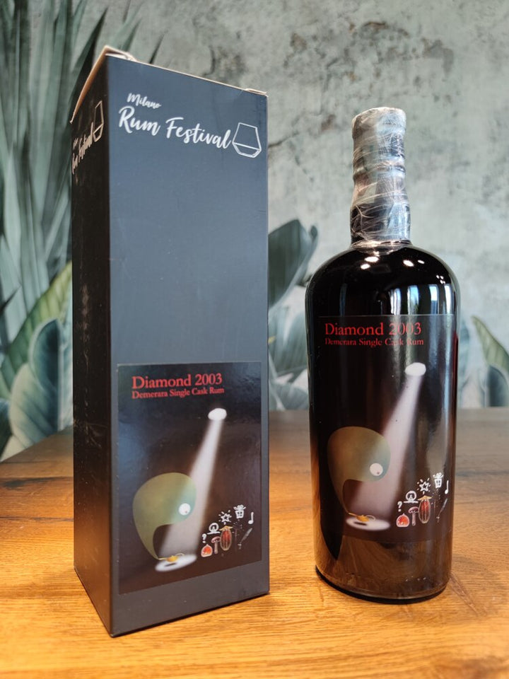 Diamond 2003/2018 14 yo 57% Guyana Milano Rum Festival