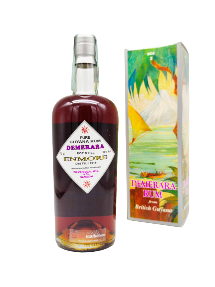 Enmore 1986 21yo 55% Demerara rum Silver Seal