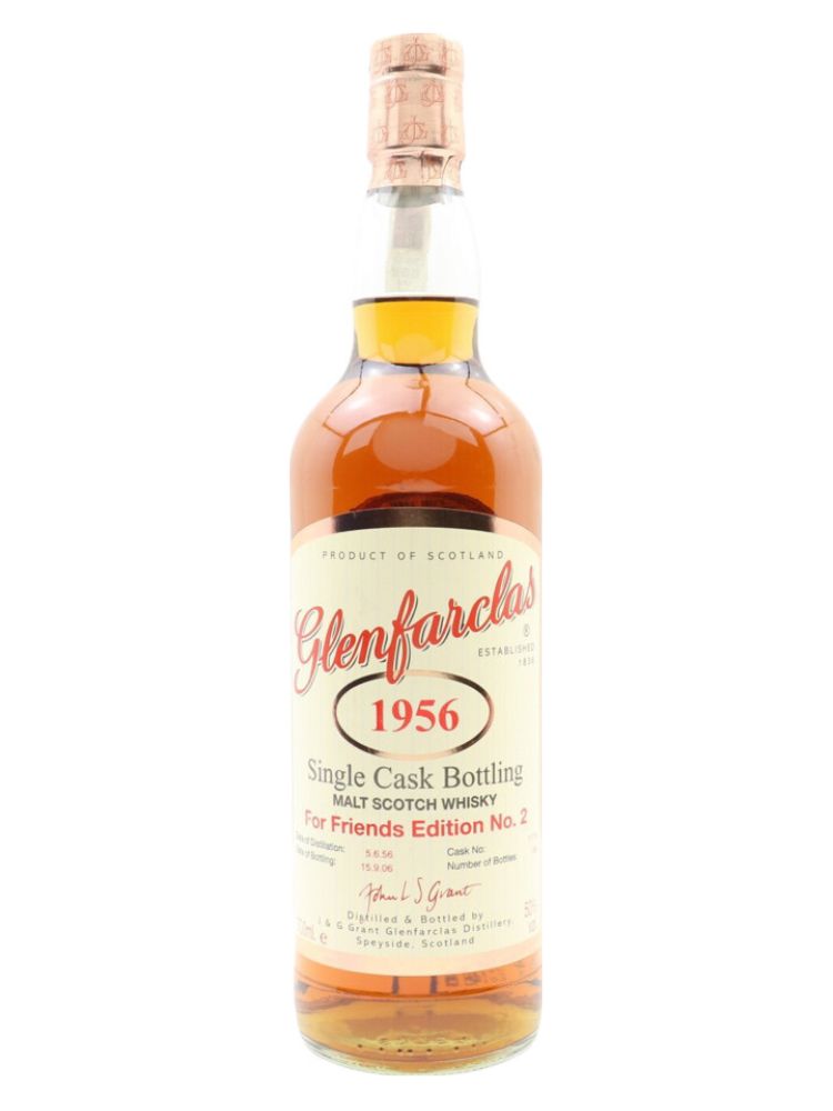 Glenfarclas 1956 For Friends Edition #2 50yo #1779 50% 700ml