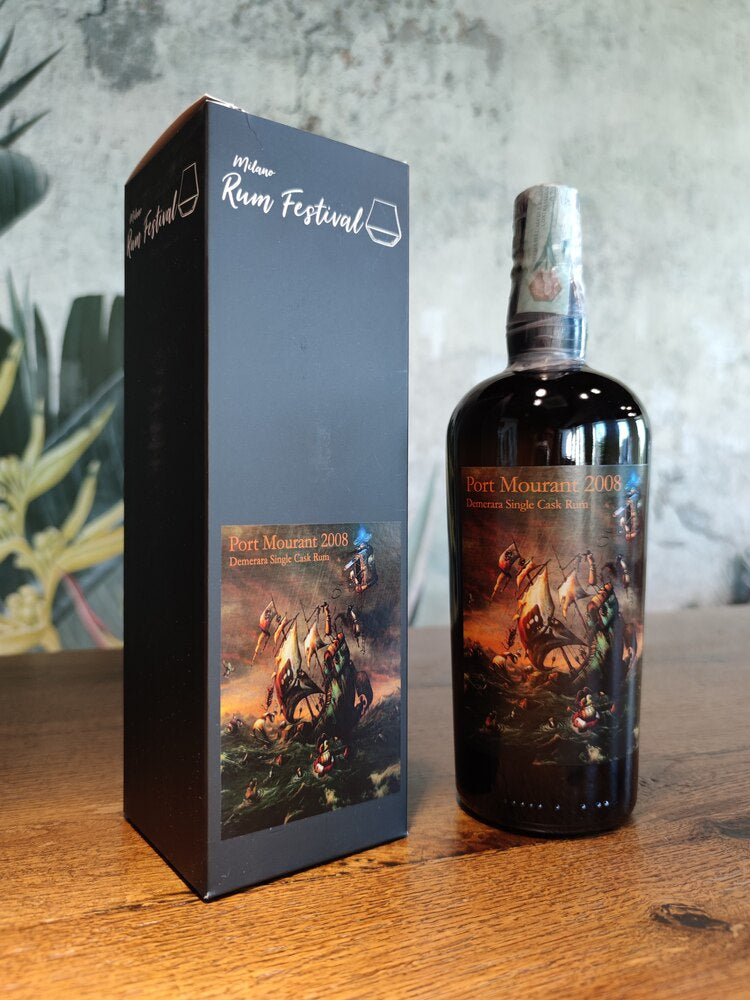 Port Mourant 2008/2018 10yo 57% Milano Rum Festival - Distilia Shop