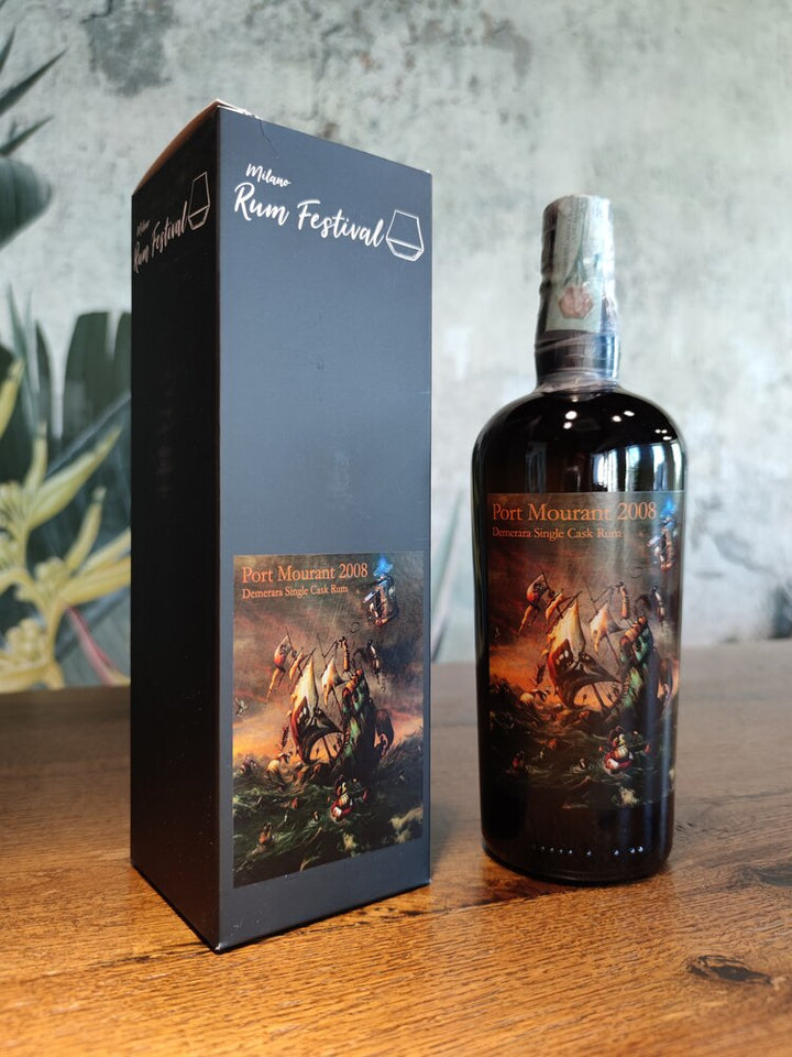 Port Mourant 2008/2018 10yo 57% Milano Rum Festival - Distilia Shop