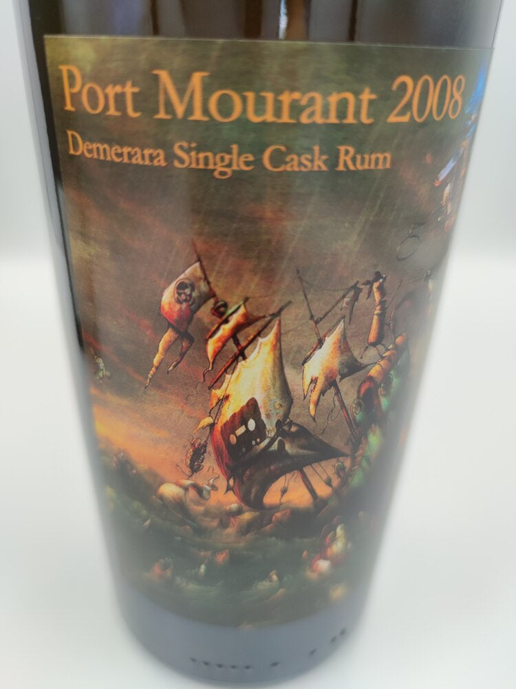 Port Mourant 2008/2018 10yo 57% Milano Rum Festival label