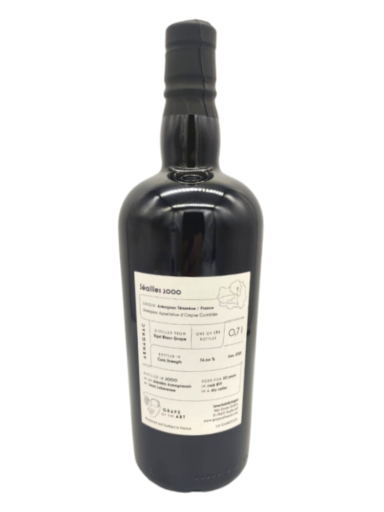 Seailles 2000/2021 20yo 54% cask#19 Grape of the Art