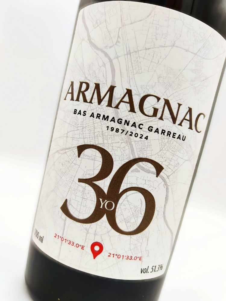 Armagnac Garreau 1987/2024 36yo 51,3% #16 700ml