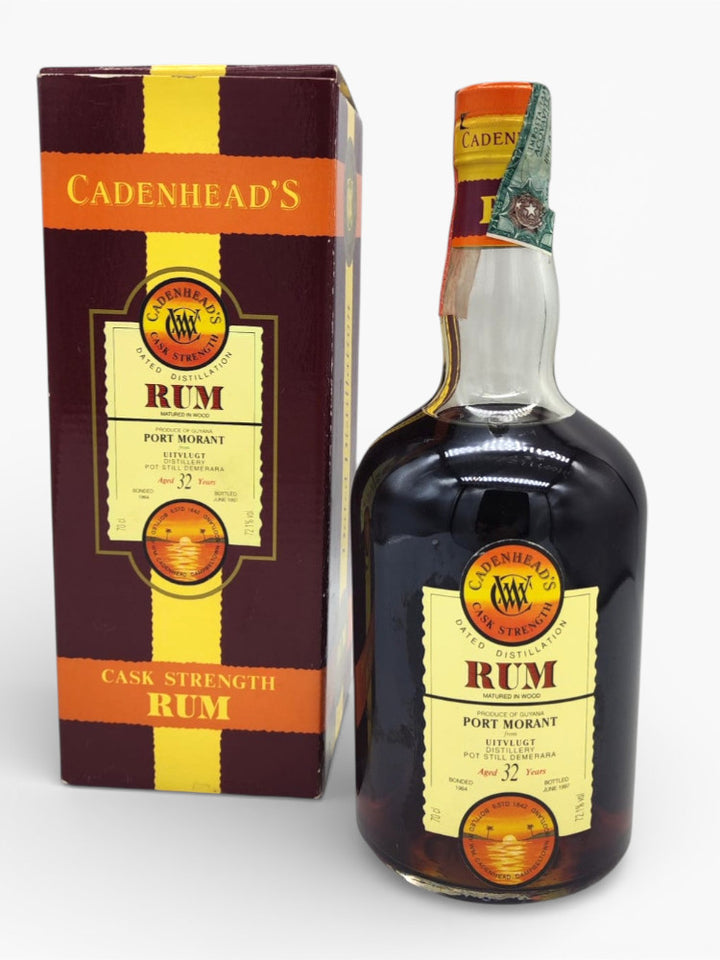 Cadenhead's 1964 Uitvlugt Port Mourant Cask Strenght 32yo 72.1%