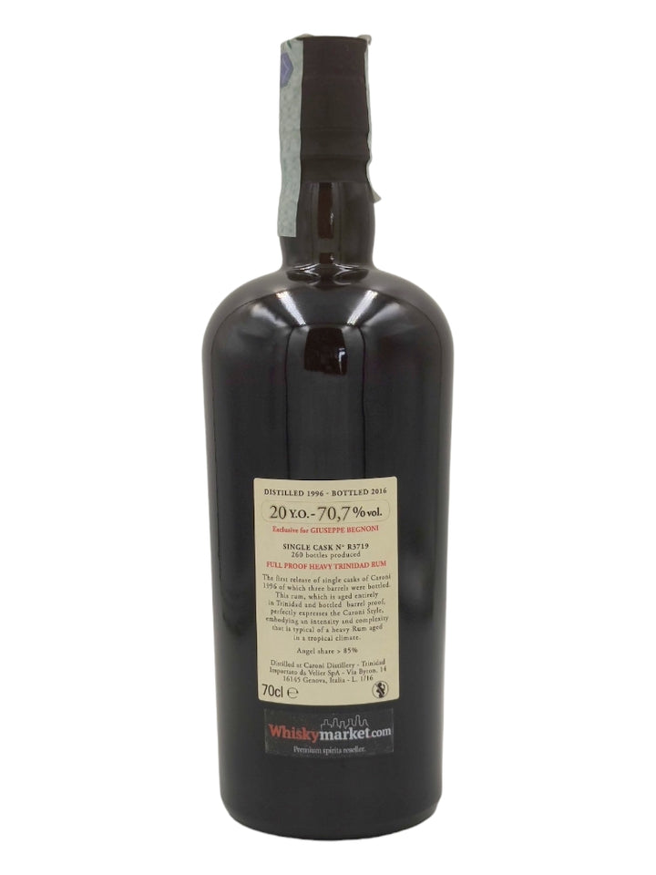 Caroni 1996/2016 20yo 70,7% cask#R3719 Giuseppe Begnoni