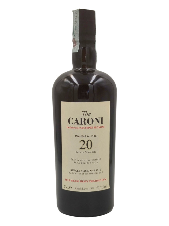 Caroni 1996/2016 20yo 70,7% cask#R3719 Giuseppe Begnoni