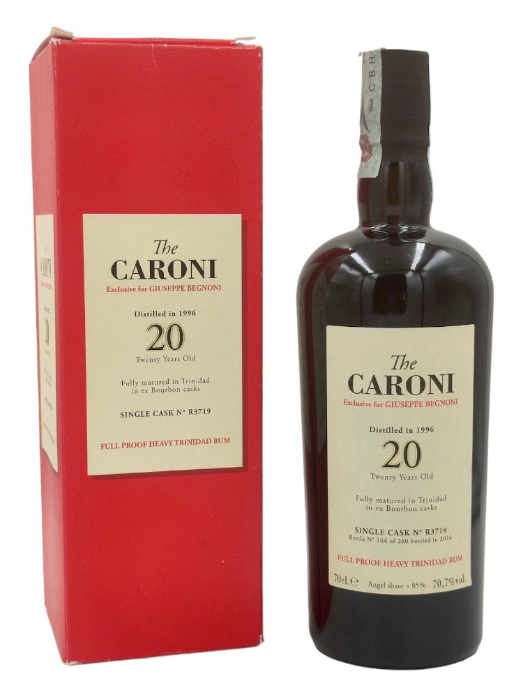 Caroni 1996/2016 20yo 70,7% cask#R3719 Giuseppe Begnoni