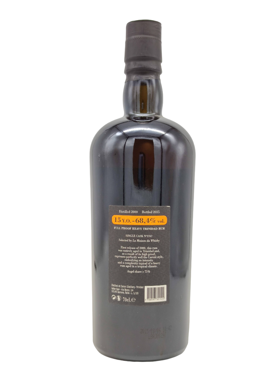 Caroni 2000/2015 15yo 68,4% cask#3767 LMDW