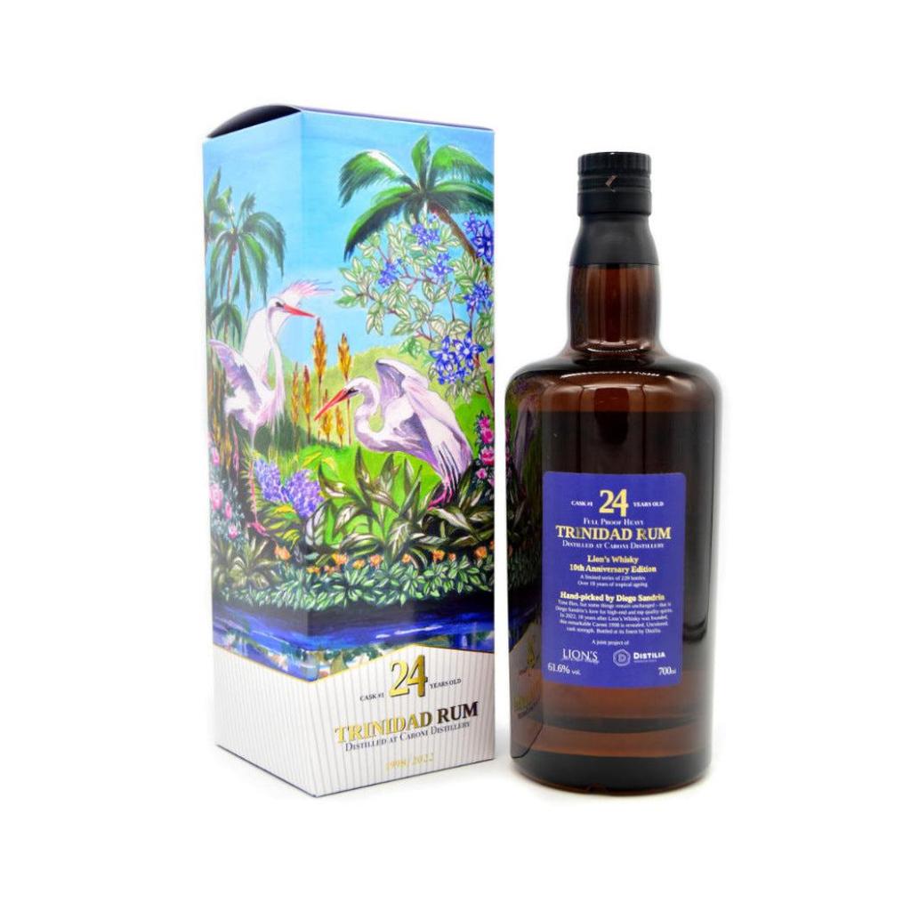 Caroni 1998 24yo Lion's Whisky and Distilia