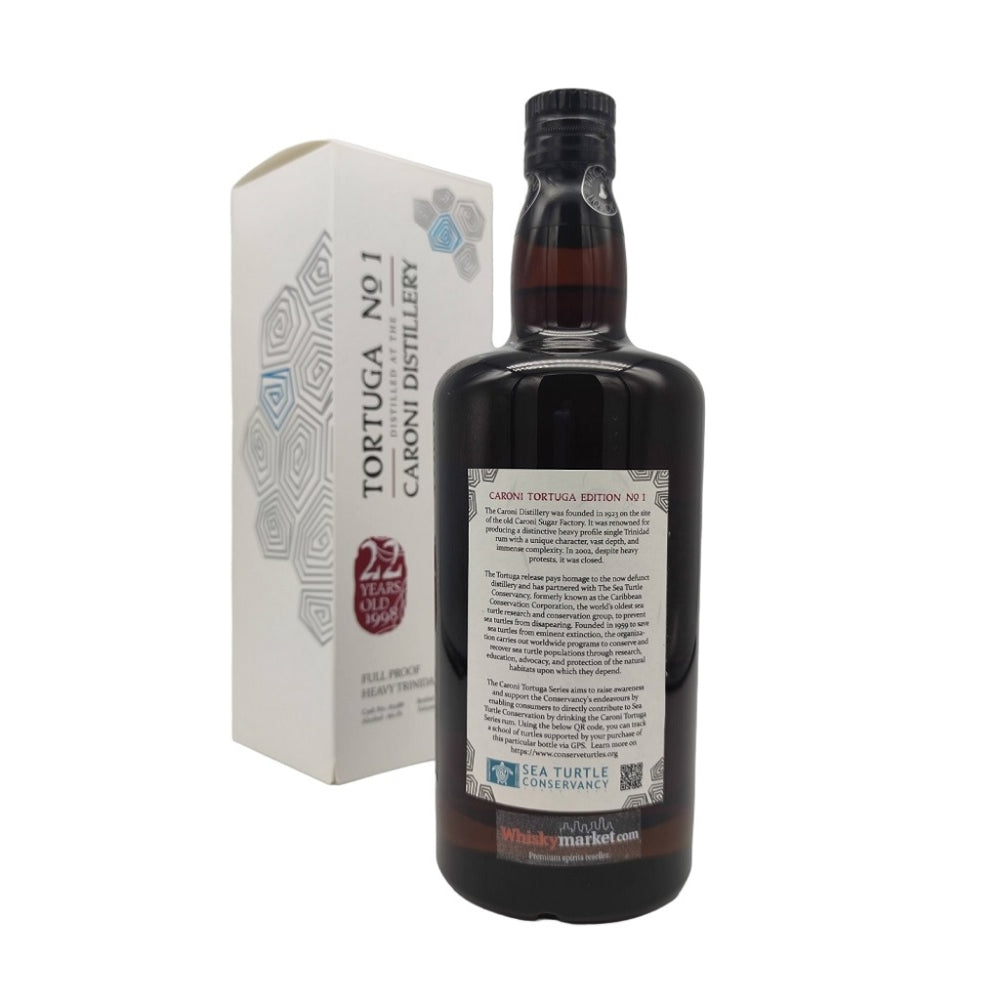 Caroni Tortuga No 1 1998/2021 22yo 66,1% cask#2286