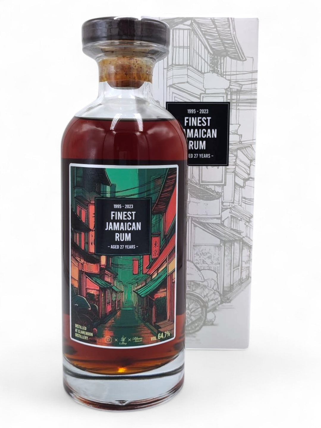 Clarendon 1995/2023 27yo 64,7% by Distilia/ Bar Lamp/ Rhum Attitude