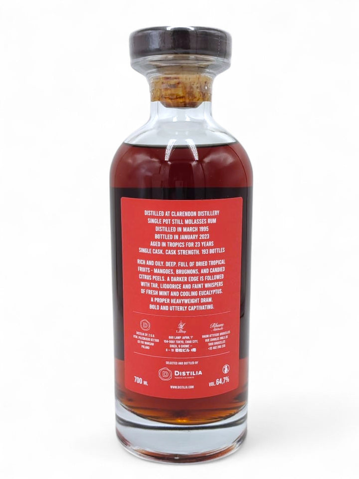 Clarendon 1995/2023 27yo 64,7% by Distilia/ Bar Lamp/ Rhum Attitude