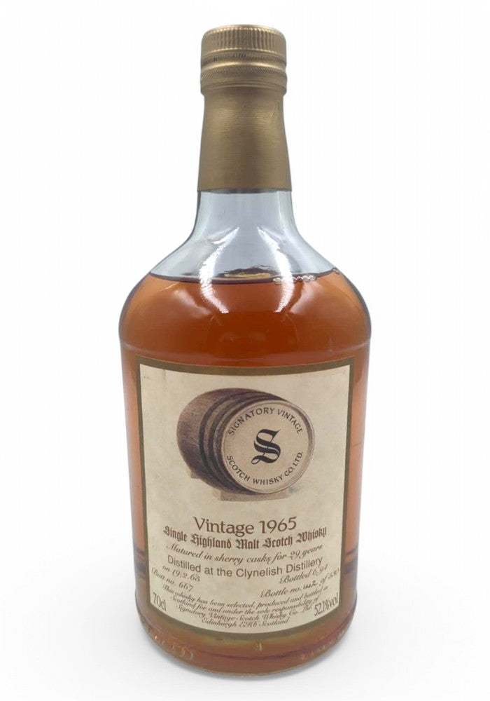 Clynelish 1965/1994 29yo 52,1% cask #667 Signatory Vintage