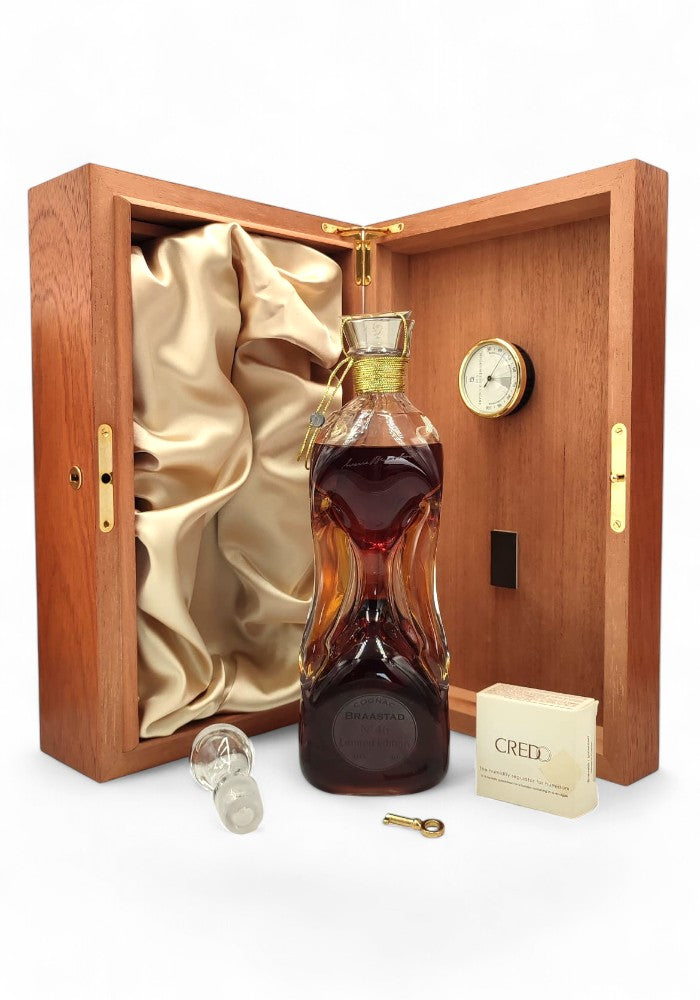 Cognac Braastad Limited Edition with Cigar Humidor Box
