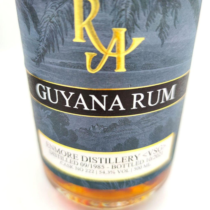 Enmore 1985/2021 36yo 54,3% cask#222 Guyana VSG Rum Artesanal