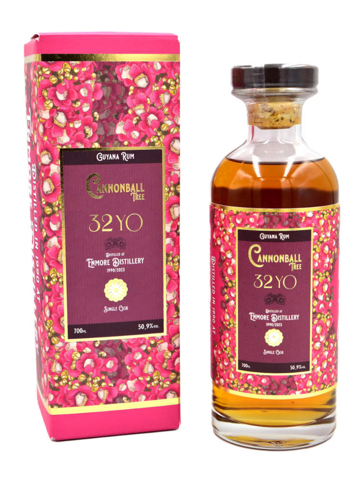 Enmore 1990/2023 32yo 50,9% Cannonball Tree, Floral Rum Series, Distilia for Catawiki