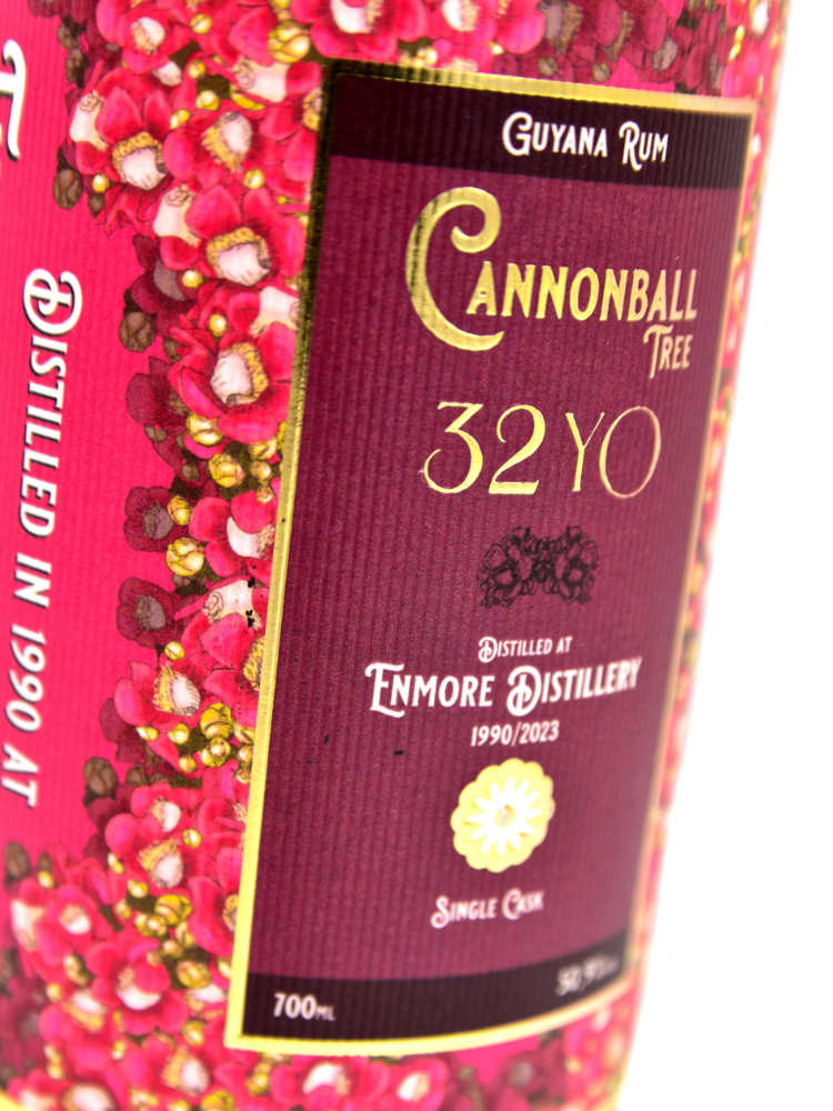 Enmore 1990/2023 32yo 50,9% Cannonball Tree, Floral Rum Series, Distilia for Catawiki