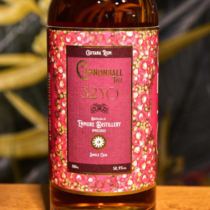 Enmore 1990/2023 32yo 50,9% Cannonball Tree, Floral Rum Series, Distilia for Catawiki