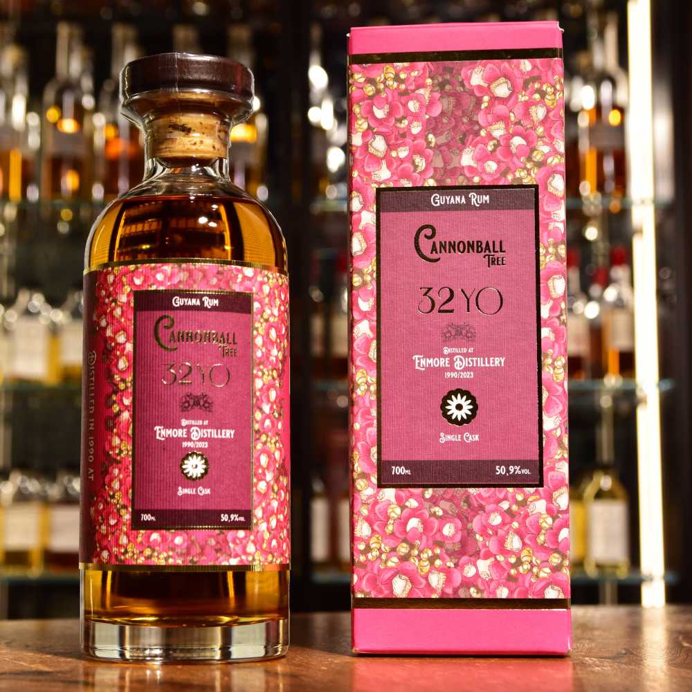 Enmore 1990/2023 32yo 50,9% Cannonball Tree, Floral Rum Series, Distilia for Catawiki