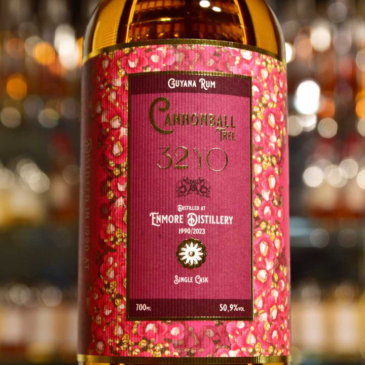 Enmore 1990/2023 32yo 50,9% Cannonball Tree, Floral Rum Series, Distilia for Catawiki