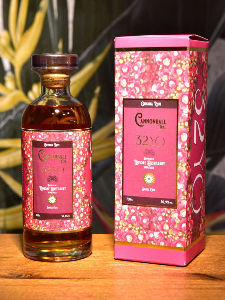 Enmore 1990/2023 32yo 50,9% Cannonball Tree, Floral Rum Series, Distilia for Catawiki