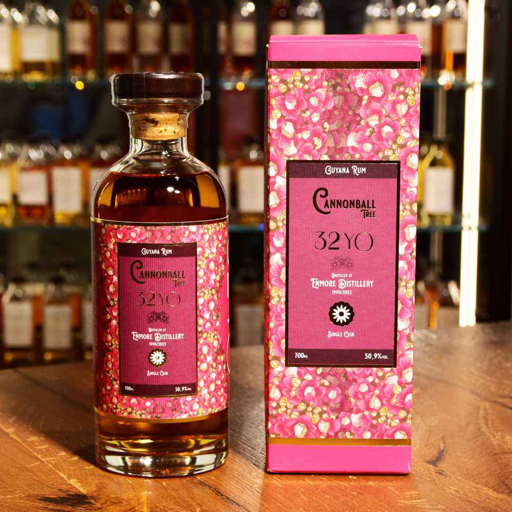 Enmore 1990/2023 32yo 50,9% Cannonball Tree, Floral Rum Series, Distilia for Catawiki