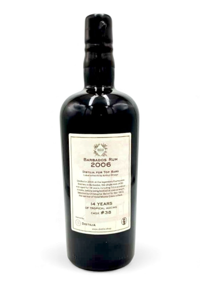 Foursquare 2006/2025 18yo 59,7% cask #38, Distilia for Bar 1802