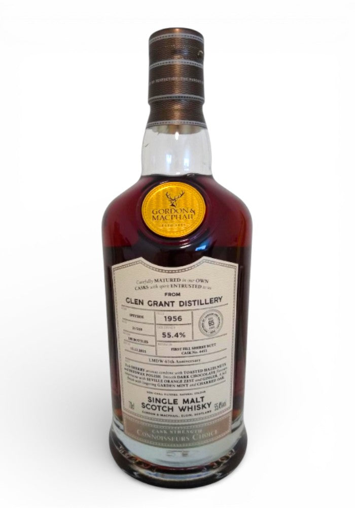 Glen Grant 1956 GM First Fill Sherry Butt #4451 LMDW 55.4% 700ml