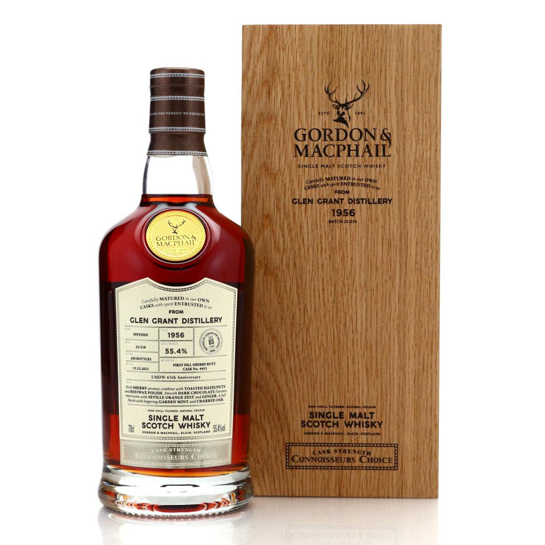 Glen Grant 1956 GM First Fill Sherry Butt #4451 LMDW 55.4% 700ml