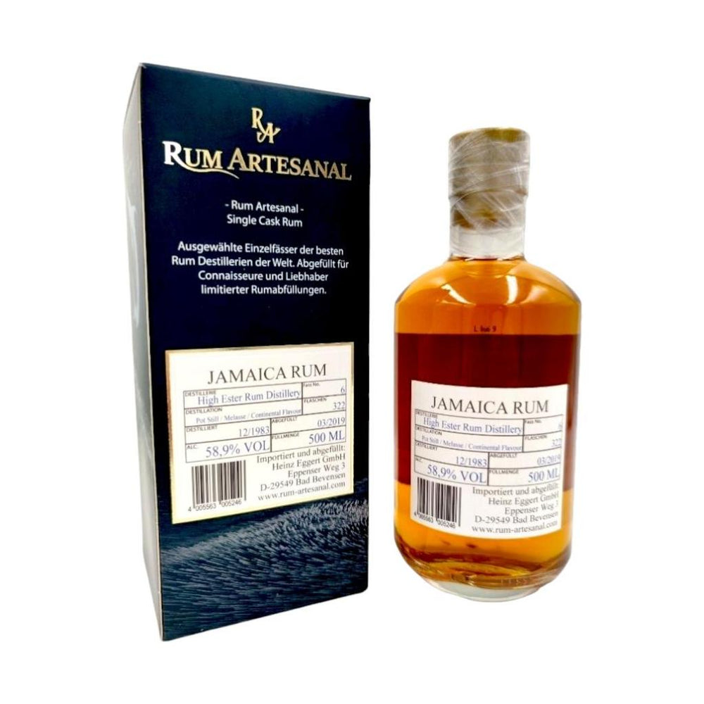 Hampden 1983 35yo 58,9% Jamaica HGML Rum Artesanal