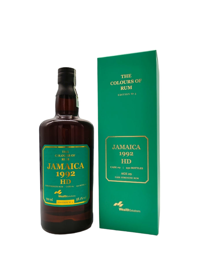 Jamaica Ed. 5 1992 29yo 58,1% cask#9 HD The Colours of Rum