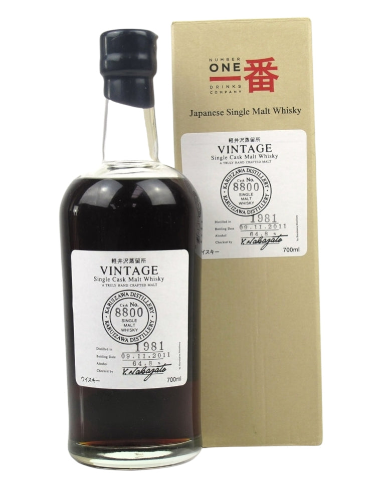 Karuizawa 1981/2011 30yo 64,8% cask#8800 Vintage