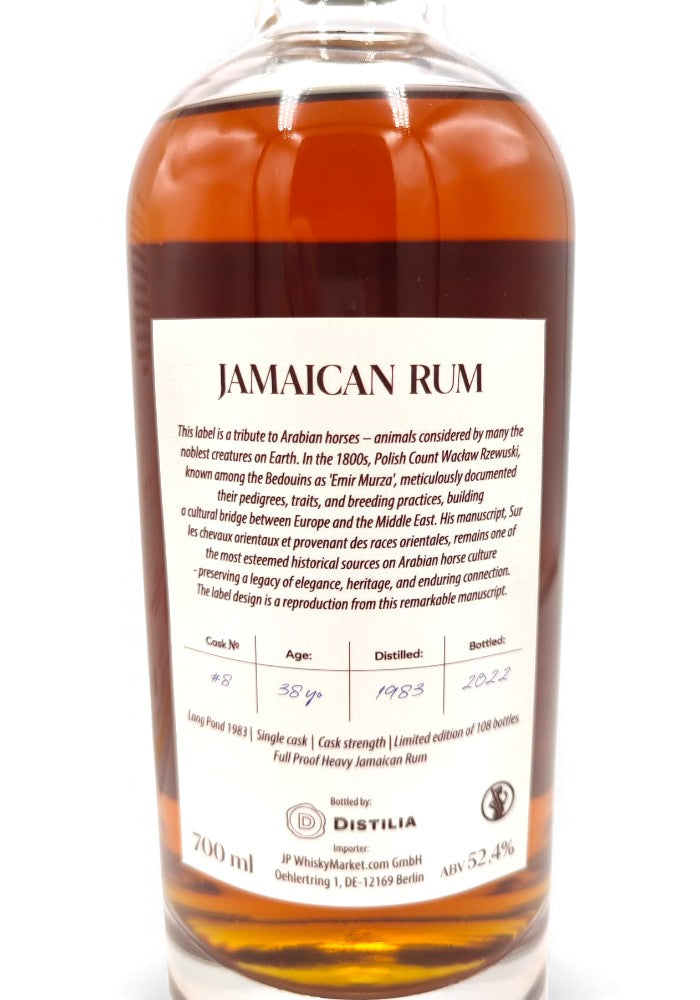 Long Pond 1983/2022 38 ans fût n° 8 52,5 % Croquis du passé, Chevaux