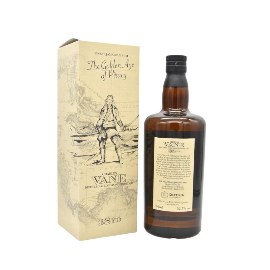 Long Pond 1983 38YO 52.5% Vane The Golden Age of Piracy by Distilia