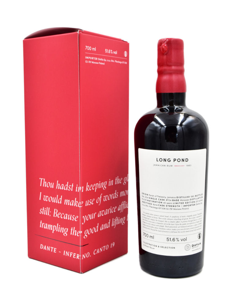 The Sins – Avarice, Long Pond 1983 40yo 51,6% 700ml, Robert Bauer and Distilia