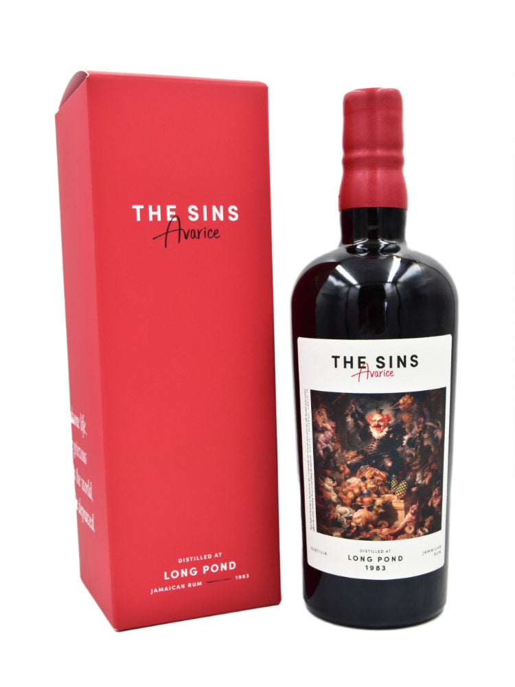 Long Pond 1983/2024 40 yo 51,6% The Sins: Avarice, Robert Bauer and Distilia