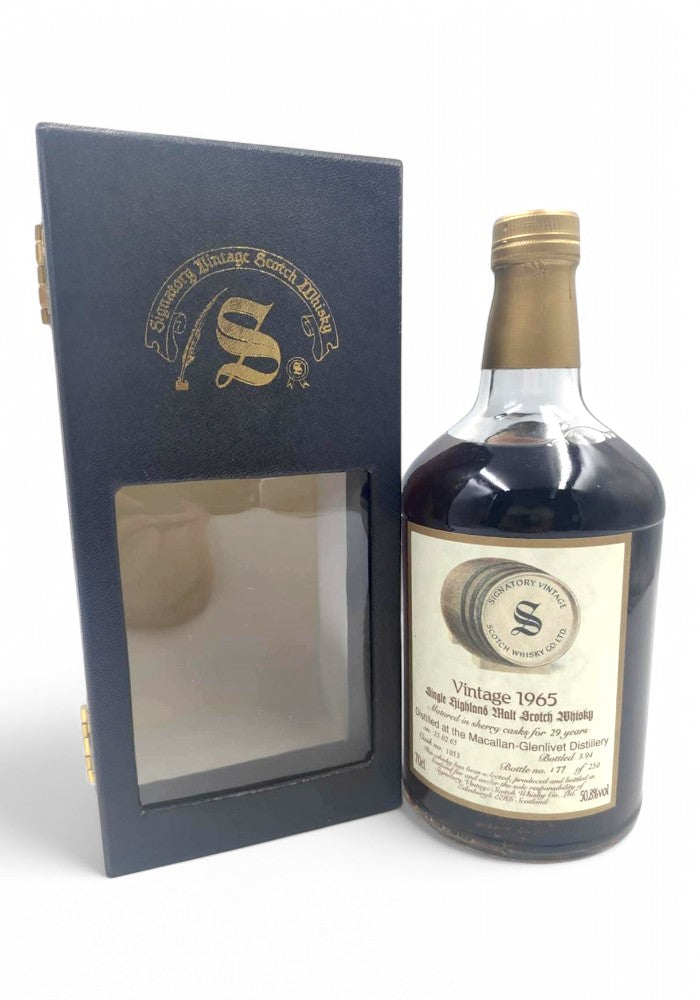 Macallan - Glenlivet 1965/1994 29yo 50,8% cask #1053 Signatory Vintage