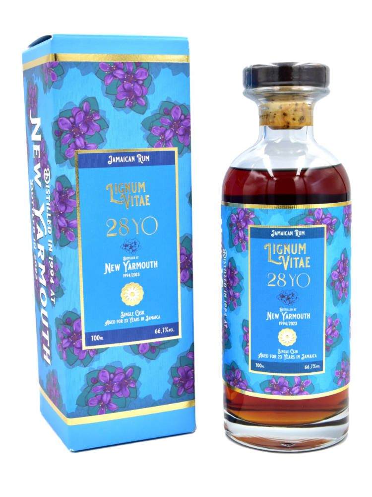 New Yarmouth 1994/2023 28yo 66,7% Lignum Vitae, Floral Rum Series, Distilia for Catawiki