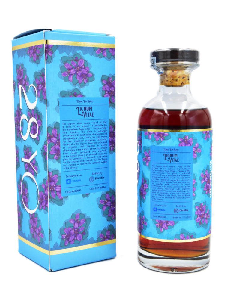 New Yarmouth 1994/2023 28yo 66,7% Lignum Vitae, Floral Rum Series, Distilia for Catawiki